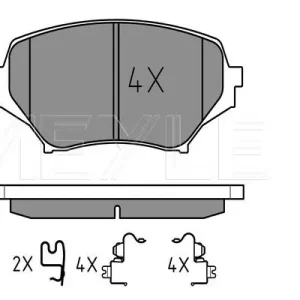 Bezpieczna płatność KLOCKI HAM. MAZDA P. MX-5 1,8-2,0 05- Z CZUJNIKIEM