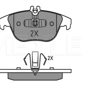 Dostępne od ręki KLOCKI HAM. DB T. W204/S204/X204/A207/C207 07-