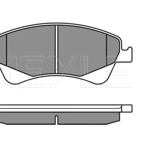 Ostatnia szansa KLOCKI HAM. TOYOTA P. AURIS 07-/AVENSIS 09- Z CZUJNIKIEM