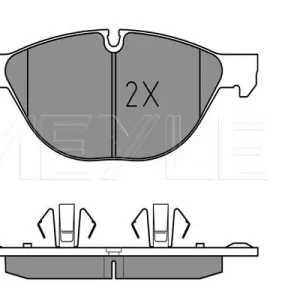 KLOCKI HAM. BMW P. E70/E71 X5/X6 07-08 Taniej