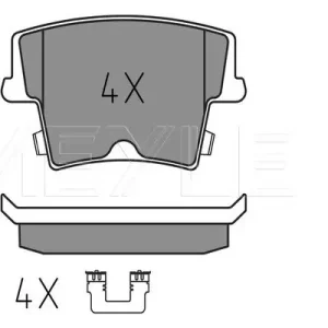KLOCKI HAM. CHRYSLER T. 300C 04-12 Premium