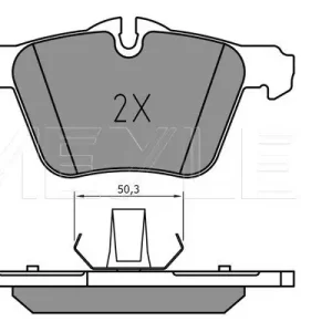 KLOCKI HAM. JAGUAR P. F-TYPE/XF/XJ/XK 2,0-5,0 06- Nowy