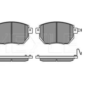 KLOCKI HAM. NISSAN P. MAXIMA 03-  USA Z CZUJNIKIEM Promocja