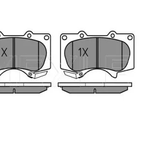 Wyjątkowa oferta KLOCKI HAM. TOYOTA P. LAND CRUISER 03-/PAJERO 07-