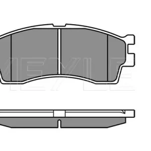 Zamów dziś KLOCKI HAM. KIA P. CLARUS/RIO/SHUMA 1,3-2,0 16V 96-05 Z CZUJNIKIEM