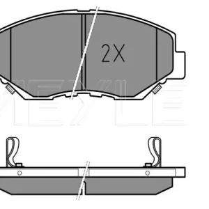 Wyprzedaż KLOCKI HAM. HONDA P. CR-V  02-
