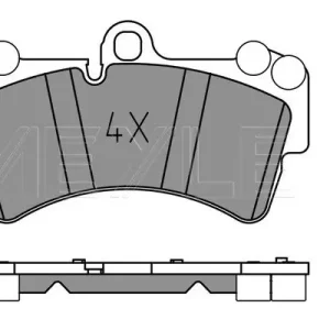 Darmowa dostawa KLOCKI HAM. PORSCHE P. CAYENNE 02- SYS.BREMBO