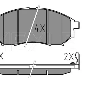 KLOCKI HAM. NISSAN P. NAVARA/PATHFINDER 05- Z CZUJNIKIEM Wybór klientów