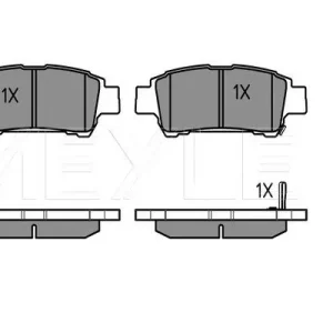 KLOCKI HAM. TOYOTA T. AVENSIS VERSO 01- Z CZUJNIKIEM Dostępne od ręki