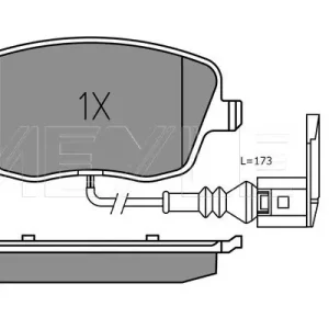 KLOCKI HAM. SEAT P. IBIZA 02- Z CZUJNIKIEM Oferta limitowana