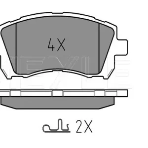 KLOCKI HAM. SUBARU P. IMPREZA 00-/FORESTER/LEGACY 98- Z CZUJNIKIEM Dostępne od ręki