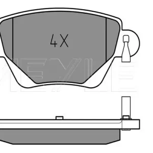 KLOCKI HAM. FORD T. MONDEO 00- Ograniczona ilość