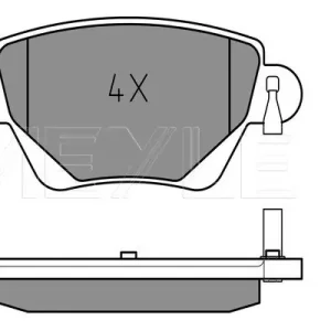 Hit sprzedaży KLOCKI HAM. FORD T. MONDEO 00- 1,8-2,5 BEZ CZUJNIKA