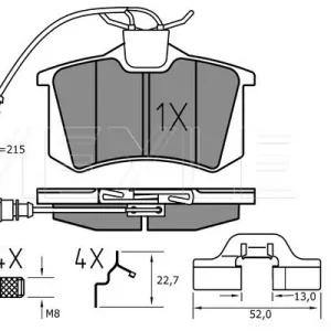 Promocja KLOCKI HAM. VW T. SHARAN 95-10