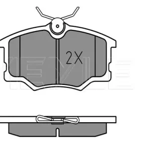 KLOCKI HAM. OPEL P. CORSA B 1,4/1,7D 93-00 Premium