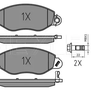 KLOCKI HAM. FORD P. TRANSIT 00- (P.NAPĘD)BEZ CZUJNIKA Nowy