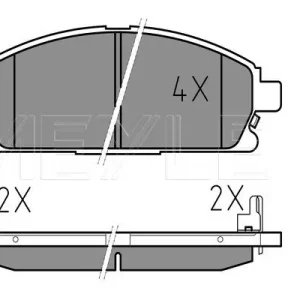 KLOCKI HAM. NISSAN P. X-TRAIL 01-/PATHFINDER 97- Z CZUJNIKIEM Obniżka ceny