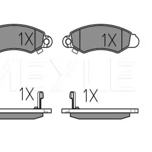 Zniżka KLOCKI HAM. SUZUKI P. SWIFT 96- Z CZUJNIKIEM