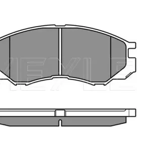 Zniżka KLOCKI HAM. MITSUBISHI P. PAJERO 94- Z CZUJNIKIEM
