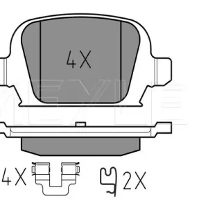 KLOCKI HAM. OPEL T. CORSA C Oferta