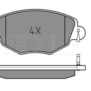 Tylko dziś KLOCKI HAM. FORD P. MONDEO 00-         BEZ CZUJNIKA