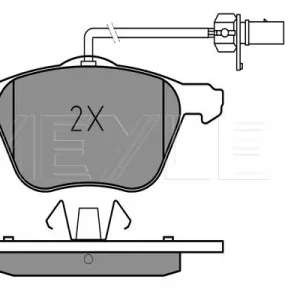 KLOCKI HAM. VW P. SHARAN/T4 95-10 Z CZUJNIKIEM Ostatnie sztuki