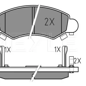 Szybka wysyłka KLOCKI HAM. OPEL P. AGILA 00- Z CZUJNIKIEM