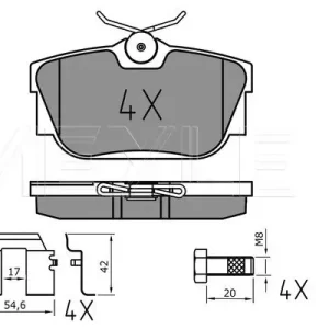 KLOCKI HAM. VW T. T4 1,9-2,5 TDI 90-99 Tylko do końca tygodnia