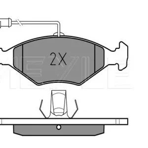 KLOCKI HAM. FIAT P. PALIO 96- Z CZUJNIKIEM Oferta