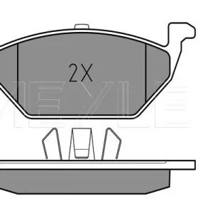Cena promocyjna KLOCKI HAM. VW P. AUDI A3 96- BORA/GOLF 4 98- BEZ CZUJNIKA