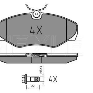 Hit sprzedaży KLOCKI HAM. RENAULT P. TRAFIC/OPEL VIVARO 01-