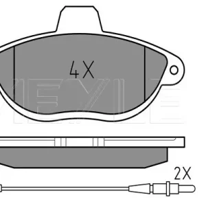 KLOCKI HAM. CITROEN P. JUMPY/SCUDO/EXPERT 97- Z CZUJNIKIEM Nie przegap