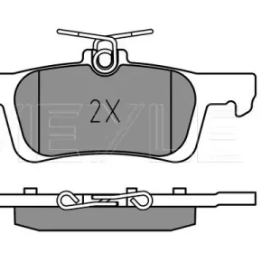 Ekspresowa dostawa KLOCKI HAM. FORD T. FIESTA 1,0-1,1/1,5 TDCI 17-