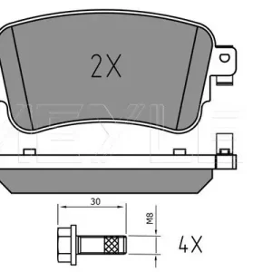 Wysoka jakość KLOCKI HAM. CITROEN T. JUMPY 1,6-2,0 BLUEHDI 16-