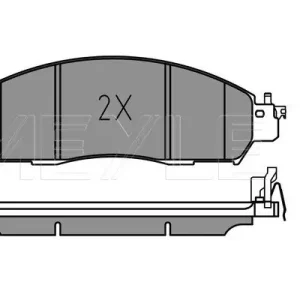 Do wyczerpania zapasów KLOCKI HAM. NISSAN P. LEAF/NAVARA 2,3 DCI 15-