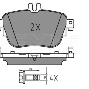 Ostatnia szansa KLOCKI HAM. DB T. W213/S213/C238/A238 1,6-2,0 16-