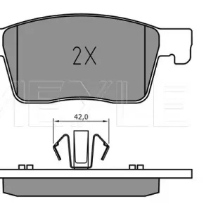 KLOCKI HAM. OPEL P. ASTRA K 1,0-1,6 15- Taniej