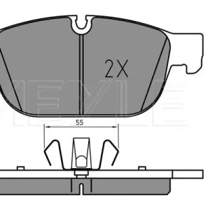 KLOCKI HAM. VOLVO P. S90/V90/XC60/XC90 1,5-2,0 14- Wyprzedaż