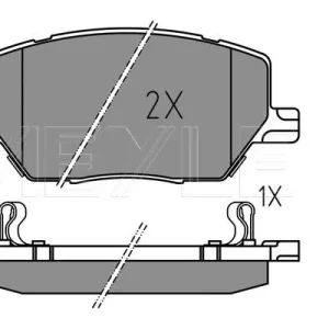 KLOCKI HAM. JEEP P. COMPASS/RENEGADE 1,0-2,0 CRD 4X4 14- Nowy