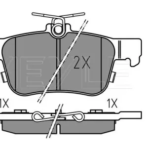 Tylko dziś KLOCKI HAM. FORD T. FOCUS/GALAXY/KUGA/MONDEO/S-MAX 1,0-2,3 13-