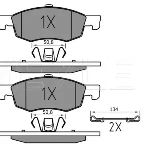 KLOCKI HAM. OPEL P. CORSA 1,0-1,4 14- Oferta limitowana