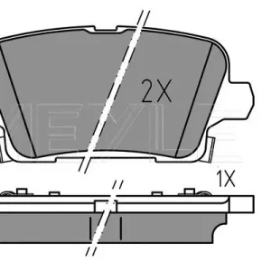 KLOCKI HAM. OPEL T. INSIGNIA 1,5-2,0 17- Okazja