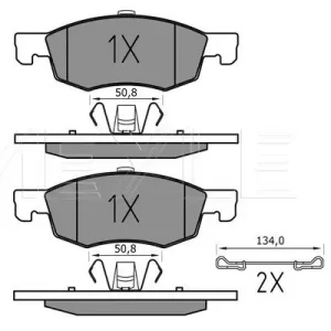 KLOCKI HAM. OPEL P. CORSA 1,0-1,4 14- Cena promocyjna