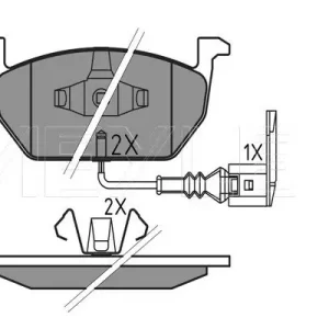 KLOCKI HAM. VW P. GOLF VII/LEON 13-/OCTAVIA 14- Hit sprzedaży