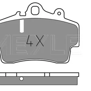 Do wyczerpania zapasów KLOCKI HAM. PORSCHE P. BOXSTER/CAYMAN 2,5-2,9 99-11