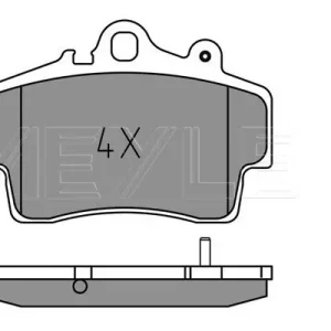 KLOCKI HAM. PORSCHE P. BOXSTER 2,5-2,7 96-04 Wyprzedaż