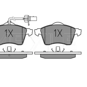 Zniżka KLOCKI HAM. VW P. T4 1,8-2,8 09/90- Z CZUJNIKIEM