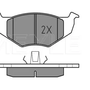 Taniej KLOCKI HAM. VW P. GOLF/POLO/VENTO 91-01