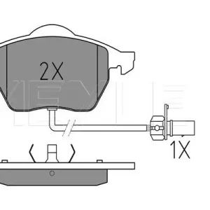 KLOCKI HAM. VW P. SHARAN 00- Oferta limitowana
