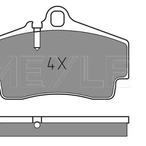 Bestseller KLOCKI HAM. PORSCHE T. 911 (996) CARRERA 97-/CAYMAN 04-